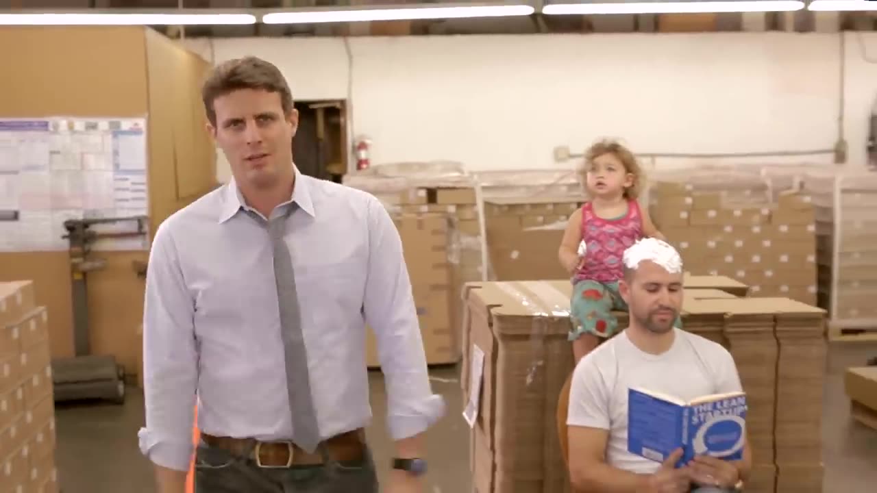 Dollar Shave Club ad, shot 4