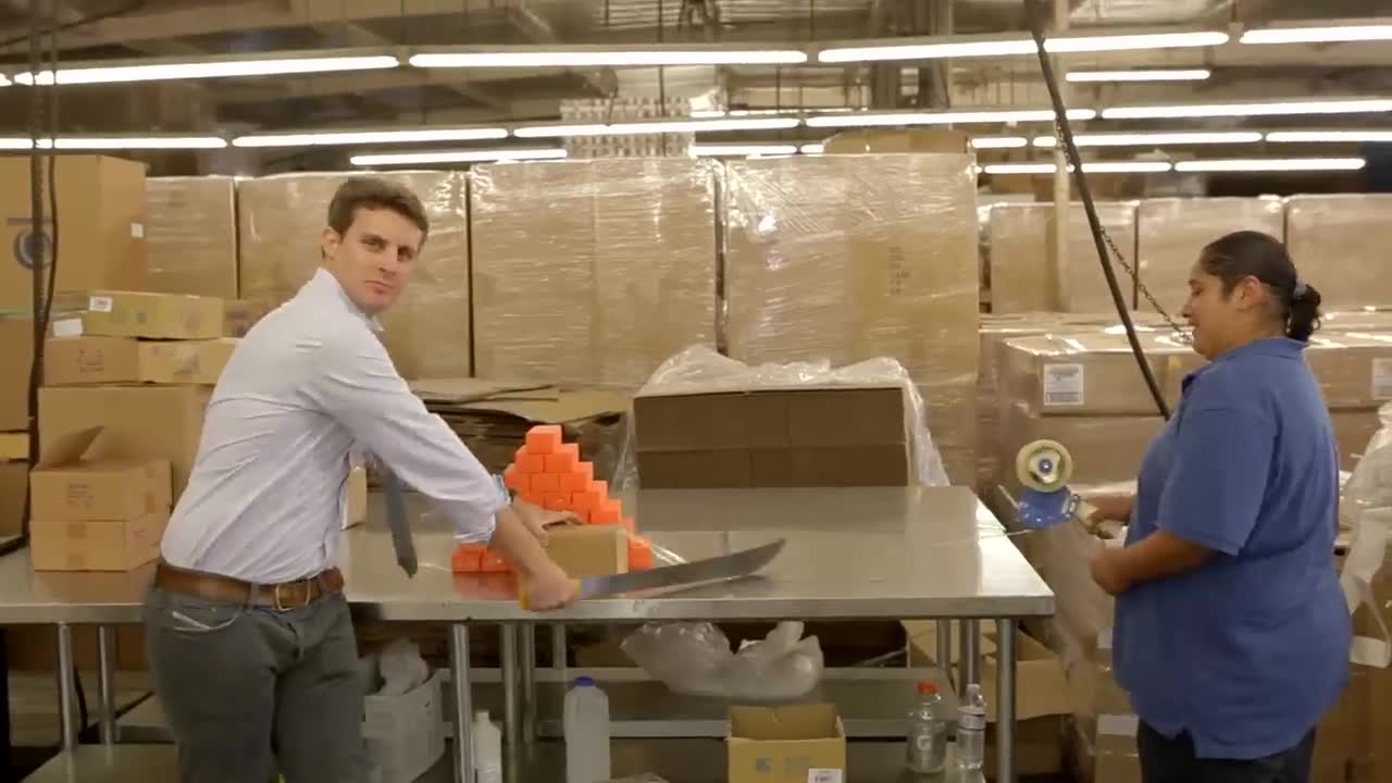 Dollar Shave Club ad, shot 8